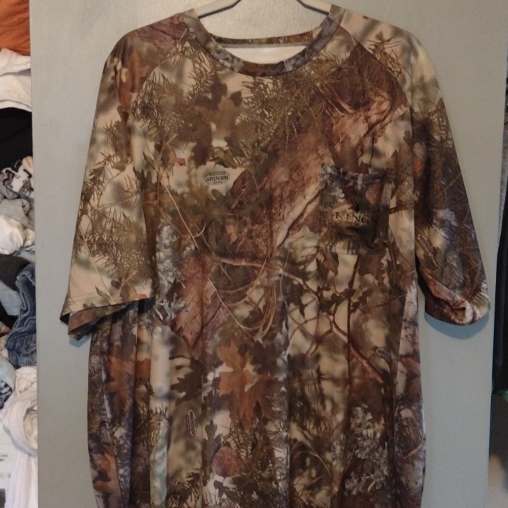 KINGS mountain Shadow hunting camo camouflage shirt size 3x